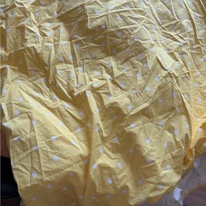 Yellow Polka Dot Ikea Duvet